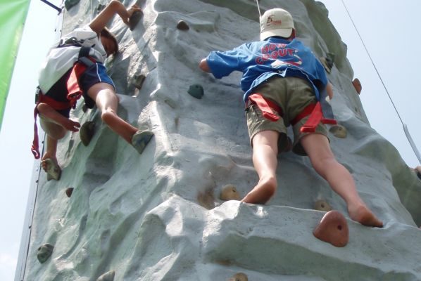 Climbing Rockwall