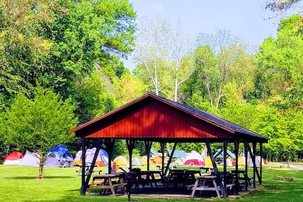 Brunswick Family Campground pavilion