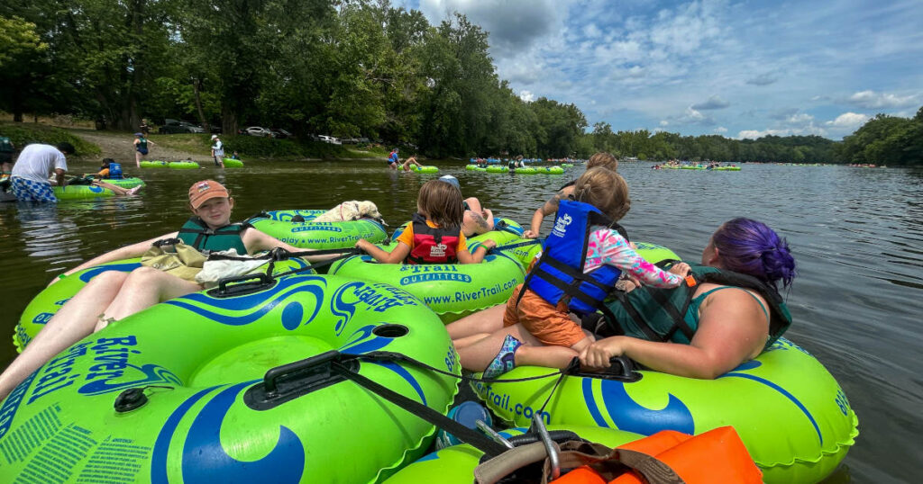 tubing in Harpers Ferry