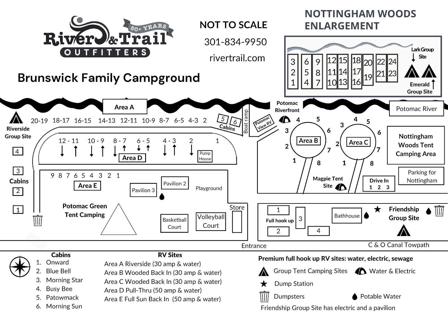 campground-map-for- Brunswick-Family-Camground