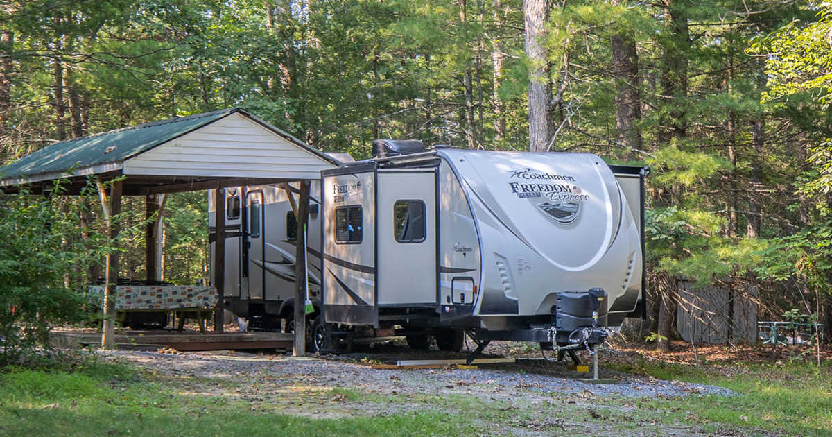 Visit western Maryland with Ridge Riders Campground RV Spots.