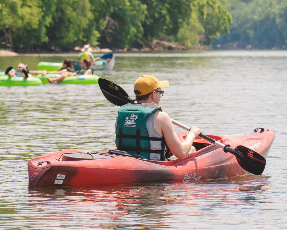 kayaking